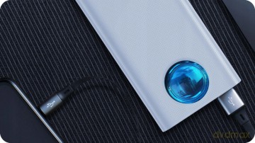 Baseus Ambilight 65W Power Bank 30000mAh 5x USB Power Delivery Quick Charge 3.0 Huawei Super Charge 5A