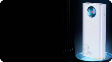 Baseus Ambilight 65W Power Bank 30000mAh 5x USB Power Delivery Quick Charge 3.0 Huawei Super Charge 5A