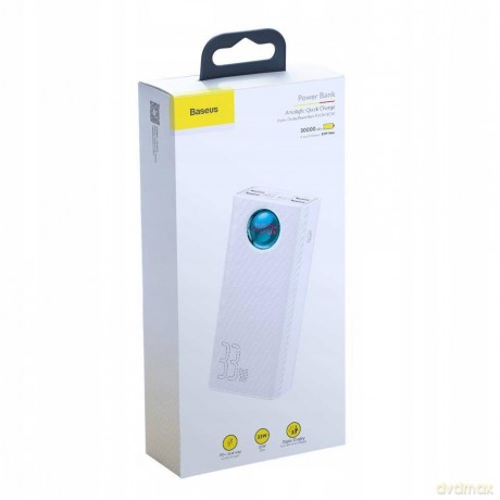 Baseus Ambilight 65W Power Bank 30000mAh 5x USB Power Delivery Quick Charge 3.0 Huawei Super Charge 5A