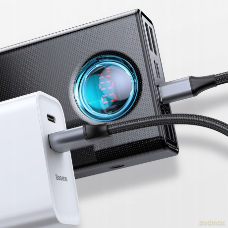 Baseus Ambilight 65W Power Bank 30000mAh 5x USB Power Delivery Quick Charge 3.0 Huawei Super Charge 5A