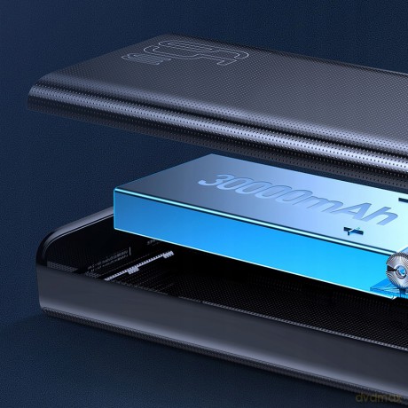 Baseus Ambilight 65W Power Bank 30000mAh 5x USB Power Delivery Quick Charge 3.0 Huawei Super Charge 5A