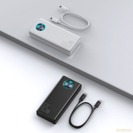 Baseus Ambilight 65W Power Bank 30000mAh 5x USB Power Delivery Quick Charge 3.0 Huawei Super Charge 5A