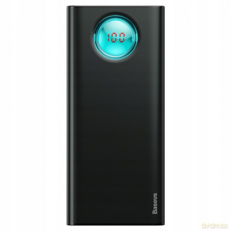 Baseus Amblight Power Bank 3xUSB USB-C Power Delivery 3.0 Quick Charge 3.0 20000mAh LCD