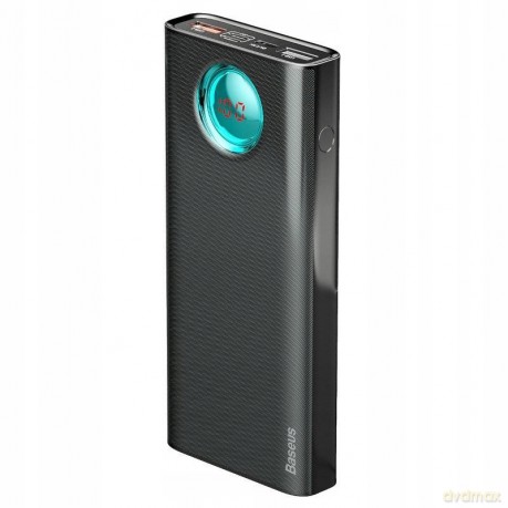 Baseus Amblight Power Bank 3xUSB USB-C Power Delivery 3.0 Quick Charge 3.0 20000mAh LCD