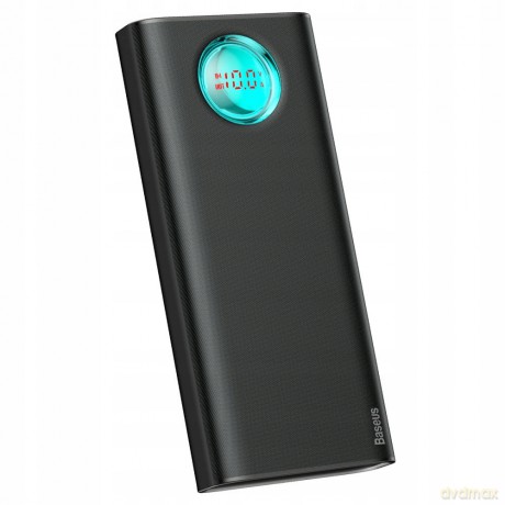 Baseus Amblight Power Bank 3xUSB USB-C Power Delivery 3.0 Quick Charge 3.0 20000mAh LCD