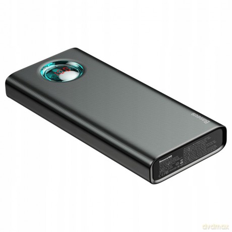 Baseus Amblight Power Bank 3xUSB USB-C Power Delivery 3.0 Quick Charge 3.0 20000mAh LCD