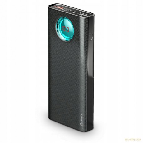 Baseus Amblight Power Bank 3xUSB USB-C Power Delivery 3.0 Quick Charge 3.0 20000mAh LCD