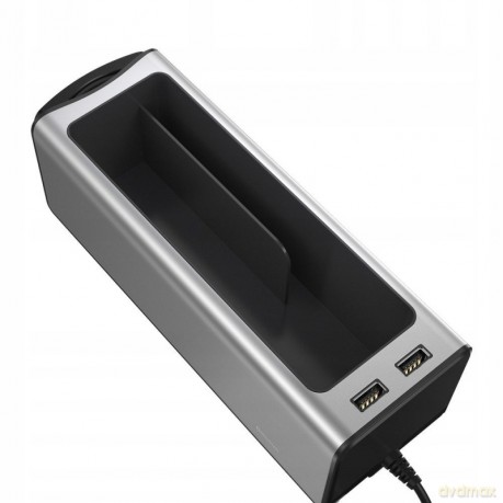 Baseus Armrest Console Uchwyt organizer samochodowy z portami 2x USB EOL