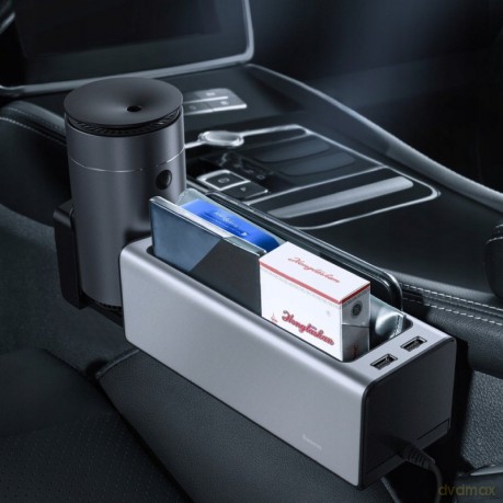 Baseus Armrest Console Uchwyt organizer samochodowy z portami 2x USB EOL