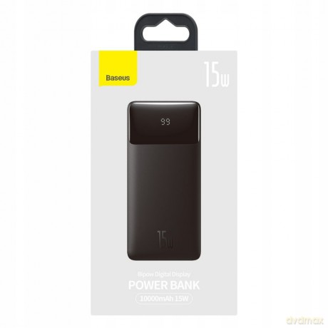 Baseus Bipow Digital Display Power Bank 10000mAh 15W Power Delivery USB USB-C