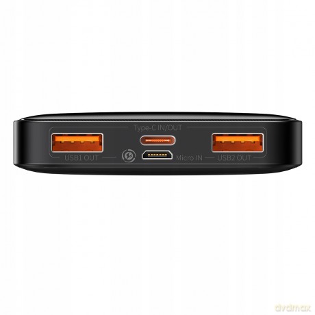 Baseus Bipow Digital Display Power Bank 10000mAh 20W do iPhone 12 Power Delivery Quick Charge 3.0