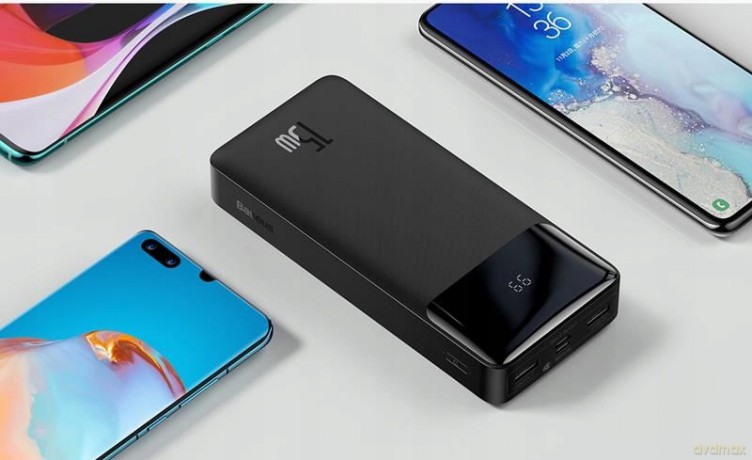 Baseus Bipow Digital Display Power Bank 20000mAh 15W Power Delivery USB USB-C