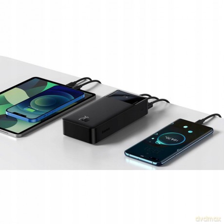 Baseus Bipow Digital Display Power Bank 30000mAh 15W Power Delivery USB USB-C