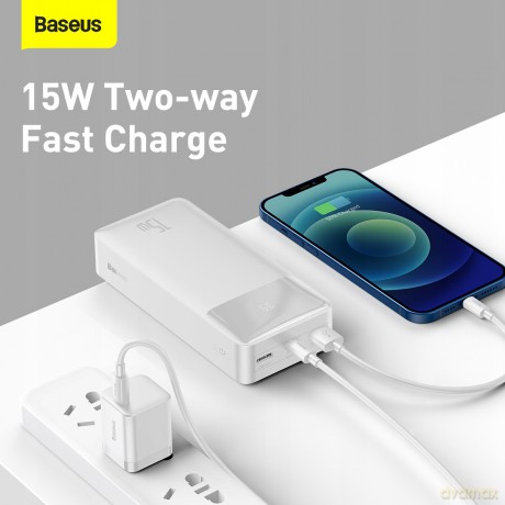 Baseus Bipow Digital Display Power Bank 30000mAh Power Delivery 20W Quick Charge