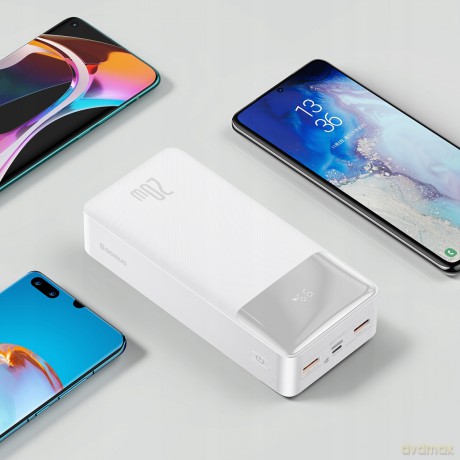 Baseus Bipow Digital Display Power Bank 30000mAh Power Delivery 20W Quick Charge