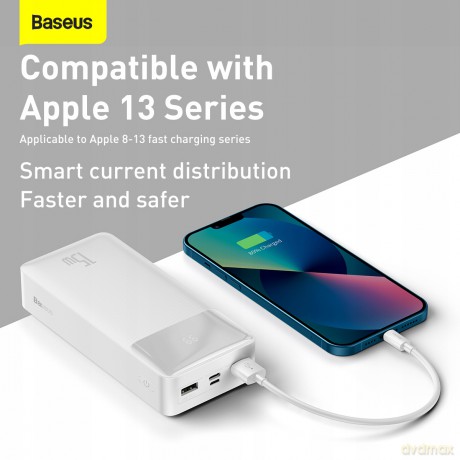 Baseus Bipow Digital Display Power Bank 30000mAh Power Delivery 20W Quick Charge