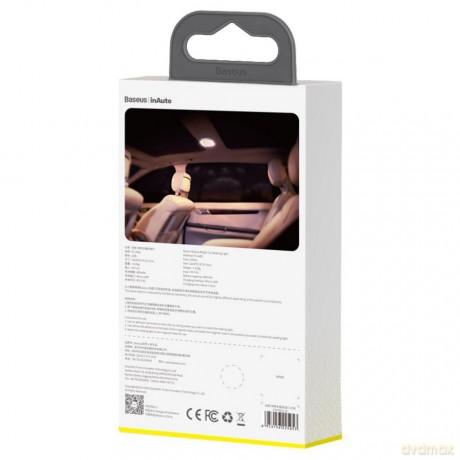 Baseus Bright Car Bezprzewodowa lampka do samochodu latarka magnetyczna