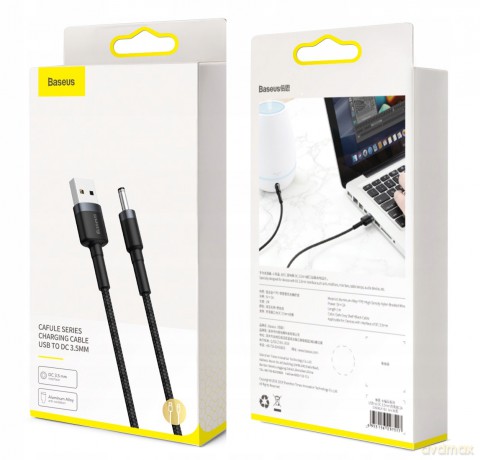 Baseus Cafule Cable Kabel zasilający ładowarka przewód USB - DC 3