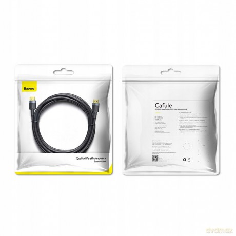Baseus Cafule Kabel przewód HDMI-HDMI 4K60Hz FULL HD 1m