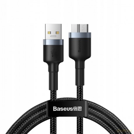 Baseus Cafule Kabel przewód USB 3.0 - Micro-B DYSK 2A 1M