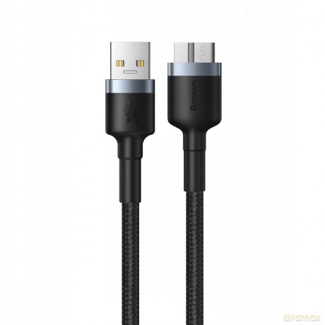 Baseus Cafule Kabel przewód USB 3.0 - Micro-B DYSK 2A 1M