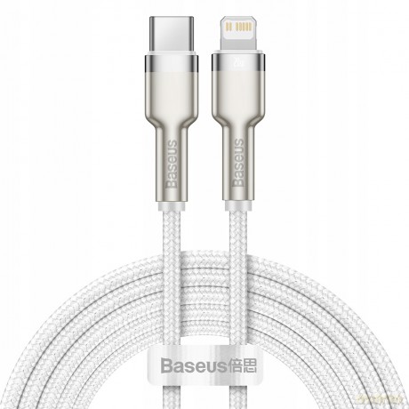 Baseus Cafule Metal Kabel USB-C Lightning do iPhone 12 Power Delivery 20W