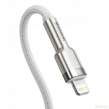 Baseus Cafule Metal Kabel USB-C Lightning do iPhone 12 Power Delivery 20W