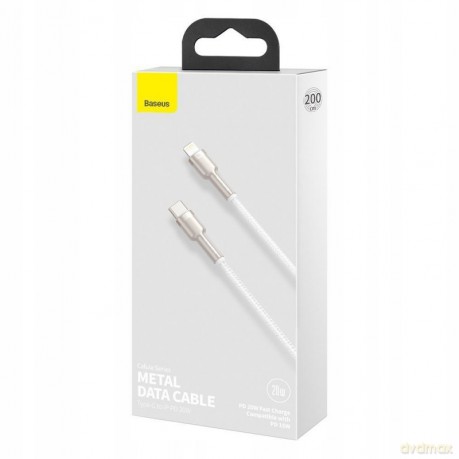 Baseus Cafule Metal Kabel USB-C Lightning do iPhone 12 Power Delivery 20W