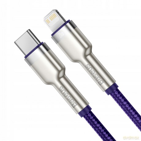 Baseus Cafule Metal Kabel USB-C Lightning do iPhone 12 Power Delivery 20W
