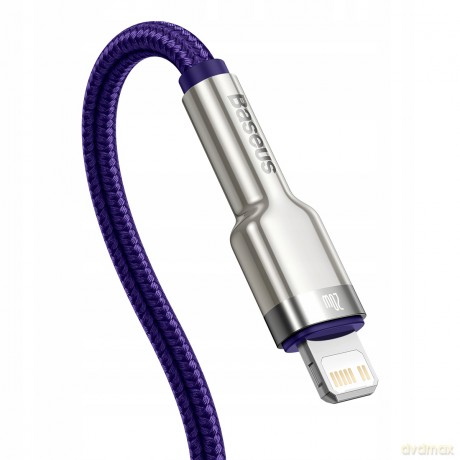 Baseus Cafule Metal Kabel USB-C Lightning do iPhone 12 Power Delivery 20W