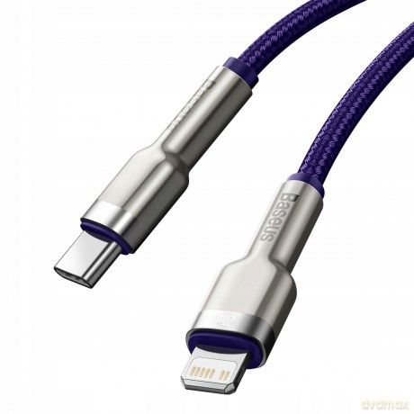 Baseus Cafule Metal Kabel USB-C Lightning do iPhone 12 Power Delivery 20W