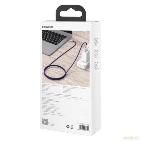 Baseus Cafule Metal Kabel USB-C Lightning do iPhone 12 Power Delivery 20W