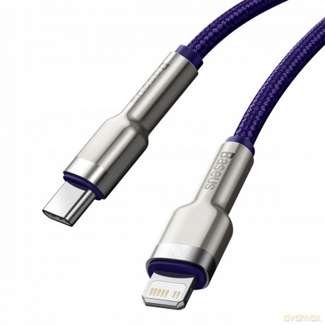 Baseus Cafule Metal Kabel USB-C Lightning do iPhone 12 Power Delivery 20W