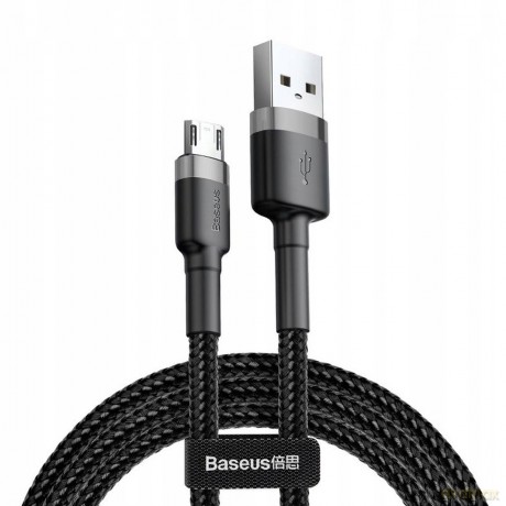 Baseus Cafule Mocny kabel USB - Micro USB dwustronny 2A 3m