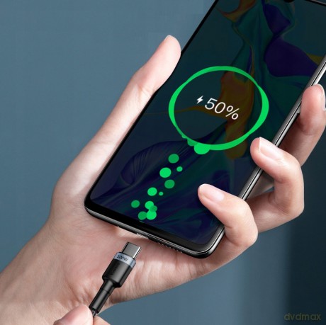 Baseus Cafule PD2.0 Kabel USB-C Type-C 100W Power Delivery QC 0.5m