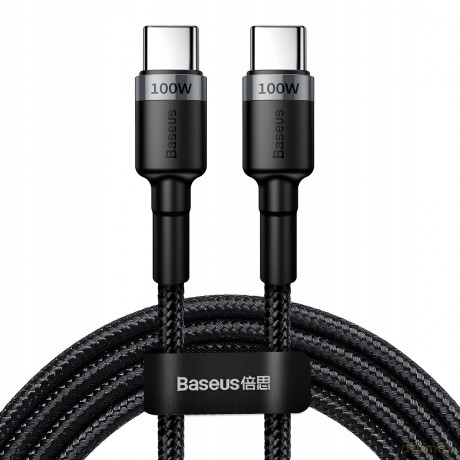 Baseus Cafule PD2.0 Kabel USB-C Type-C 100W Power Delivery QC 0.5m