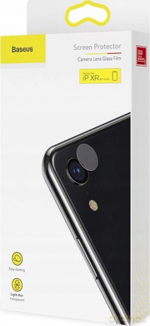 Baseus Camera Lens Folia hartowana na obiektyw aparat do iPhone Xr