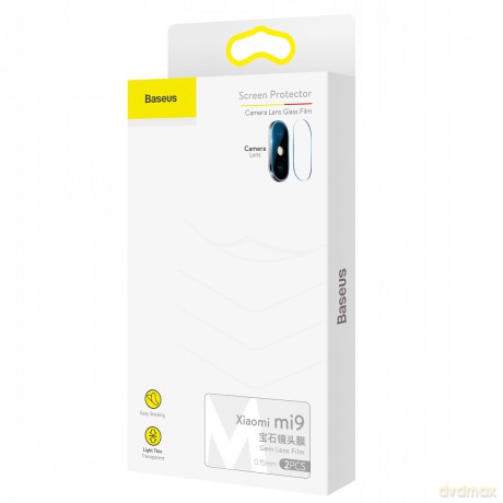 Baseus Camera Lens Glass Szkło hartowane ochronne na obiektyw aparat 0