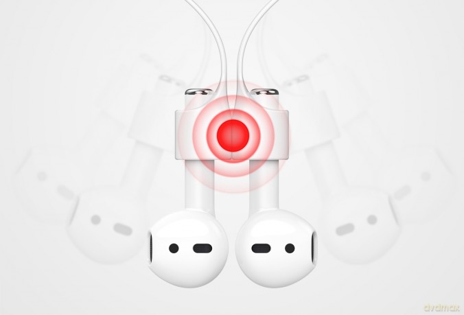Baseus Case for Airpods Etui pokrowiec ochronny do słuchawek Apple AirPods + magnetyczna opaska do słuchawek strap EOL
