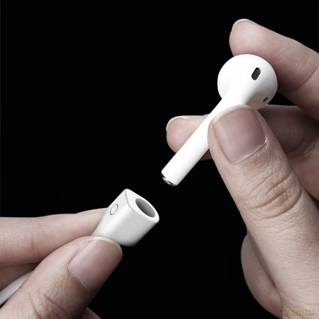 Baseus Case for Airpods Etui pokrowiec ochronny do słuchawek Apple AirPods + magnetyczna opaska do słuchawek strap EOL