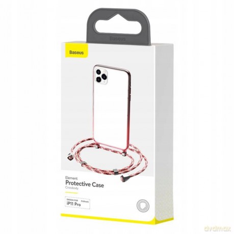 Baseus Crossbody Etui case pokrowiec ze sznurkiem paskiem do iPhone 11 Pro 5.8'' *EOL