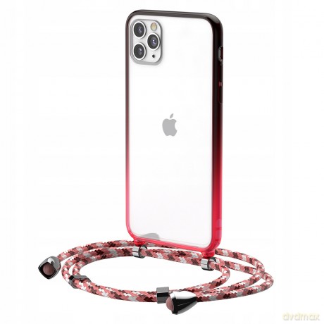Baseus Crossbody Etui case pokrowiec ze sznurkiem paskiem do iPhone 11 Pro Max 6