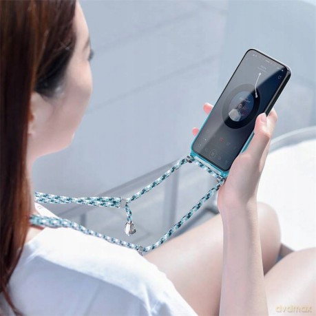 Baseus Crossbody Etui case pokrowiec ze sznurkiem paskiem do iPhone 11 Pro Max 6