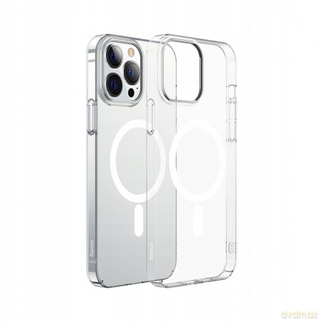 Baseus Crystal Magnetic Etui case obudowa MagSafe do iPhone 13 Max Pro 6.7''