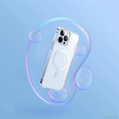 Baseus Crystal Magnetic Etui case obudowa MagSafe do iPhone 13 Max Pro 6.7''