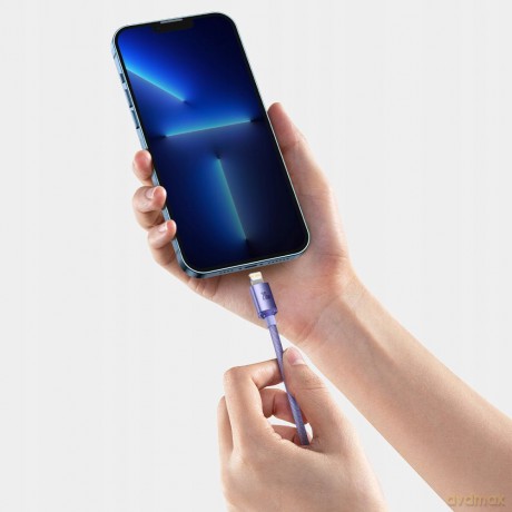 Baseus Crystal Shine Kabel USB-C - Lightning do Apple iPhone iPad AirPods PD 20W 2M