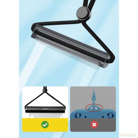 Baseus Cylinder Etui wodoodporne uniwersalne case obudowa do wody 30m IPX8