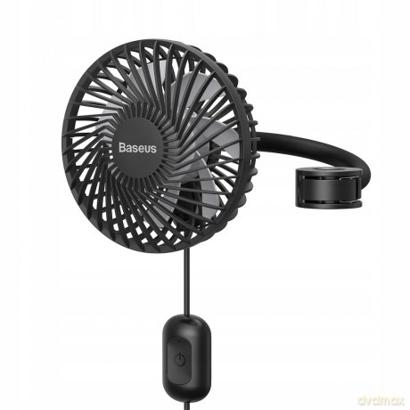 Baseus Departure vehicle fan Wiatrak wentylator samochodowy USB na zagłówek EOL
