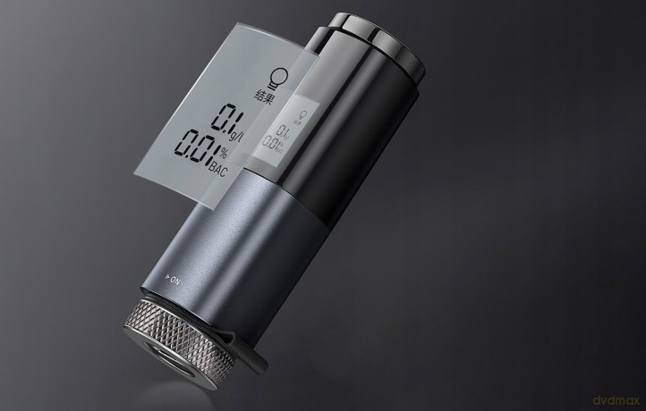 Baseus Digital Alcohol Tester Alkomat elektroniczny cyfrowy bezustnikowy