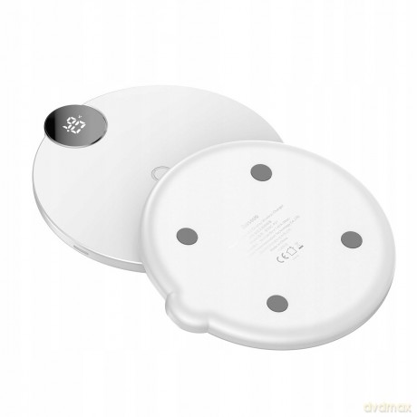 Baseus Digital LED Ładowarka indukcyjna bezprzewodowa Qi 10W z wyświetlaczem LED